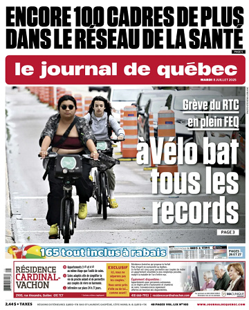 Le Journal de Québec - 8 Juillet 2025