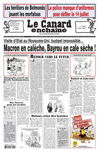 Le Canard enchaîné - 9 Juillet 2025