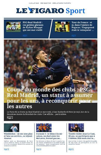 Le Figaro Sport - 9 Juillet 2025
