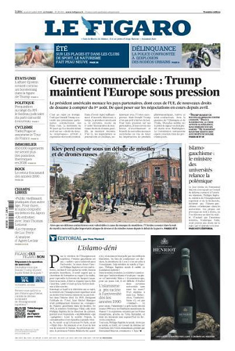 Le Figaro du Jeudi 10 Juillet 2025
