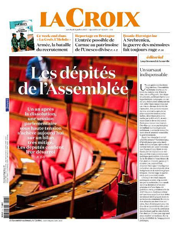 La Croix - 11 Juillet 2025