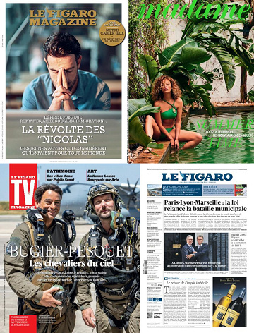 Pack Le Figaro et ses 3 suppléments - Vendredi 11 Juillet 2025