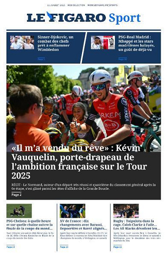 Le Figaro Sport - 11 Juillet 2025