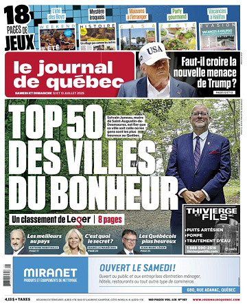 Le Journal de Québec - 12 Juillet 2025
