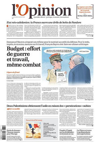 L’Opinion - 15 Juillet 2025