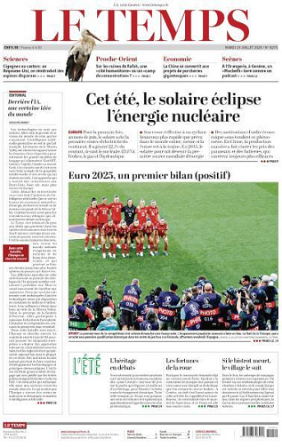 Le Temps - 15 Juillet 2025