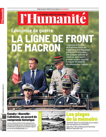 L'Humanité N° 24233 - 15 Juillet 2025