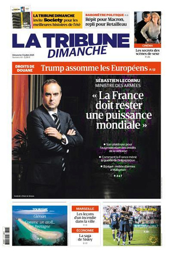 La Tribune - 13-14 Juillet 2025