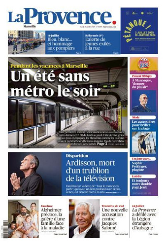 La Provence - 15 Juillet 2025