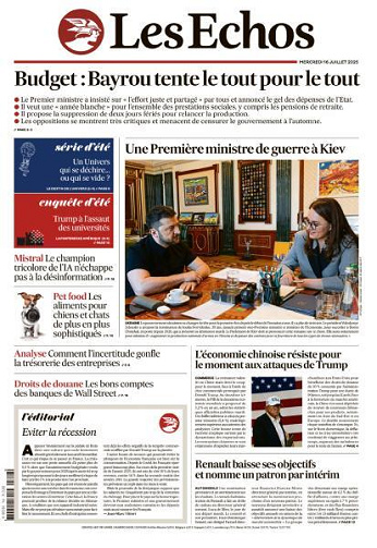 Les Echos - 16 Juillet 2025