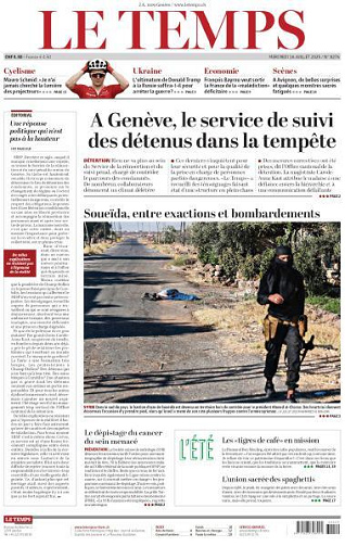 Le Temps - 16 Juillet 2025