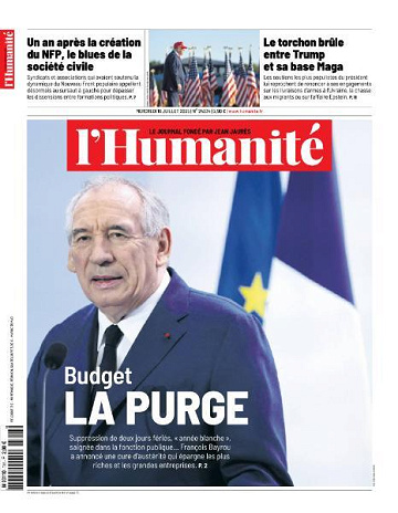 L'Humanite - 16 Juillet 2025