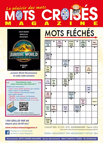 Mots Croisés Magazine - 16 Juillet 2025