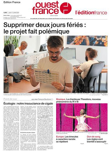 Ouest-France Édition France - 17 Juillet 2025
