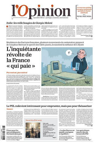 L’Opinion - 18-19 Juillet 2025