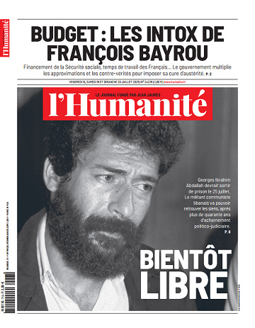 L'Humanité N° 24236 - 18 au 20 Juillet 2025