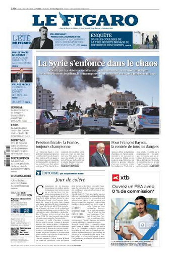 Le Figaro du Vendredi 18 Juillet 2025