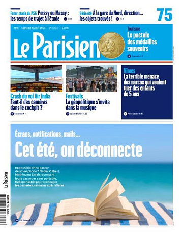 Le Parisien - 19 Juillet 2025