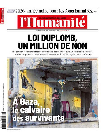 L'Humanite - 21 Juillet 2025