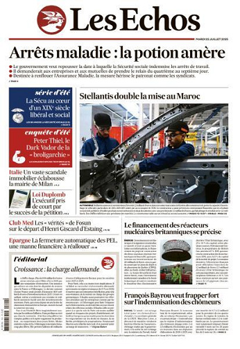 Les Echos - 22 Juillet 2025