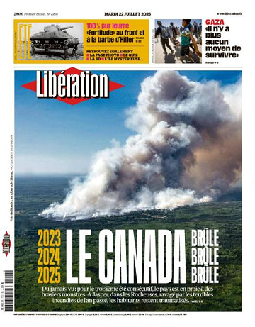 Libération du Mardi 22 Juillet 2025