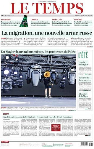 Le Temps - 22 Juillet 2025