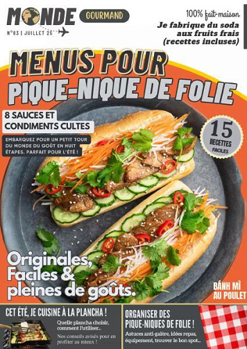 Monde Gourmand N°83 - Juillet 2025