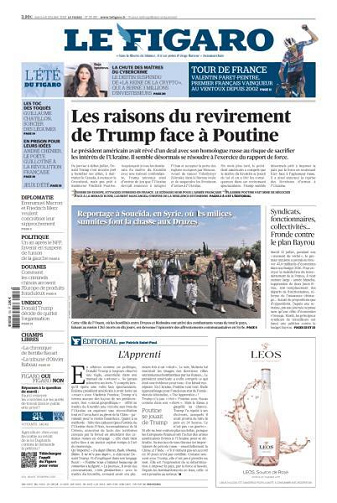 Le Figaro du Mercredi 23 Juillet 2025