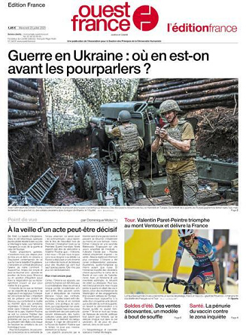 Ouest-France Édition France - 23 Juillet 2025