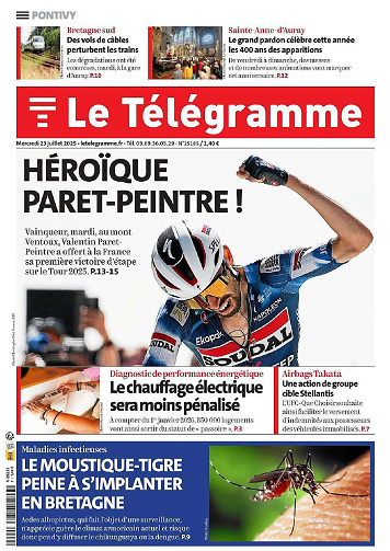 Le Télégramme-Pontivy - 23 Juillet 2025