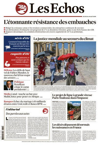Les Echos - 24 Juillet 2025