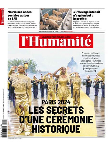 L'Humanite - 24 Juillet 2025