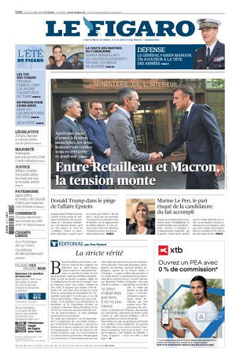 Le Figaro du Jeudi 24 Juillet 2025
