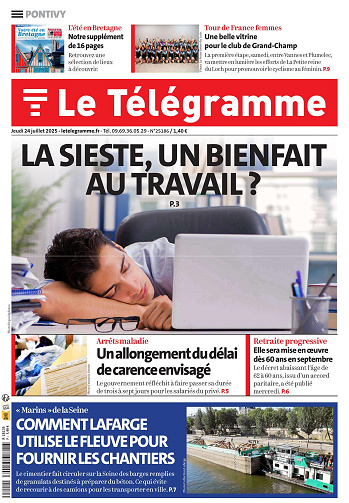 Le Télégramme-Pontivy - 24 Juillet 2025