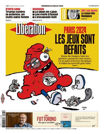 Libération du Vendredi 25 Juillet 2025