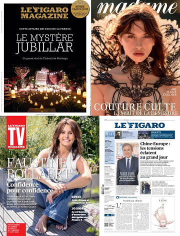 Pack Le Figaro et ses 3 suppléments - Vendredi 25 Juillet 2025