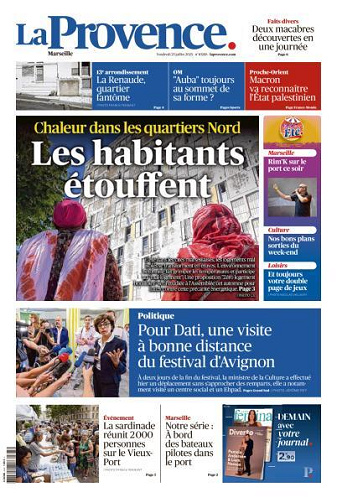 La Provence - 25 Juillet 2025