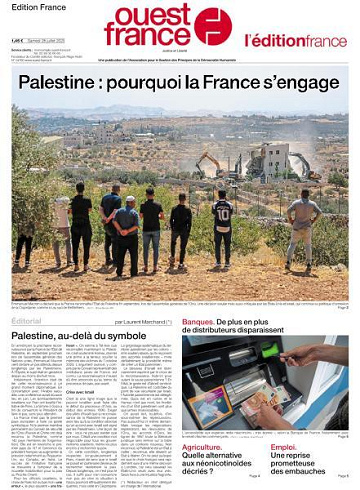 Ouest-France Édition France - 26 Juillet 2025