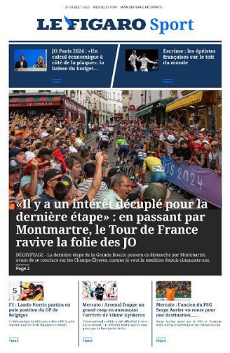 Le Figaro Sport - 27 Juillet 2025