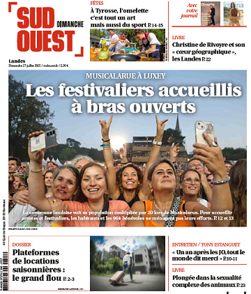 Sud Ouest (5 éditions) - 27 Juillet 2025