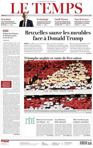 Le Temps - 28 Juillet 2025