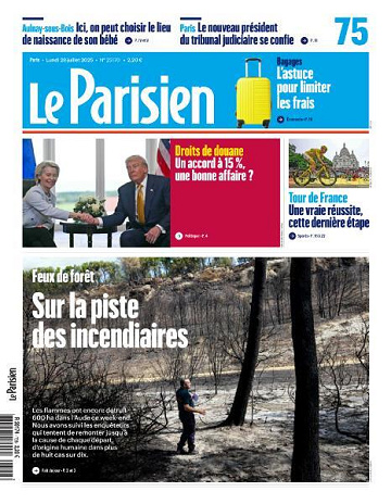 Le Parisien - 28 Juillet 2025
