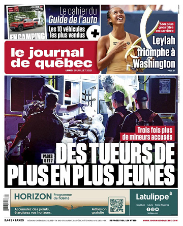 Le Journal de Québec - 28 Juillet 2025