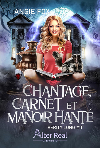 Chantage, carnet et manoir hanté: Verity Long, T11 -  Angie Fox (2025)