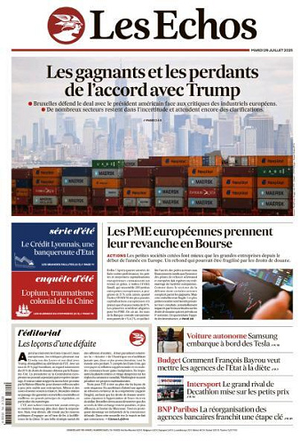 Les Echos - 29 Juillet 2025
