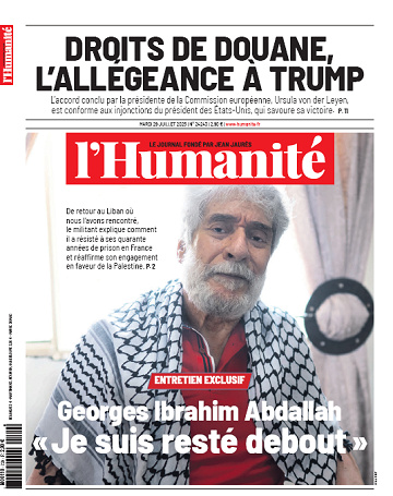L'Humanité  - 29 Juillet 2025