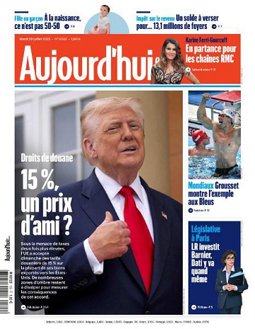 Aujourd’hui en France - 29 Juillet 2025