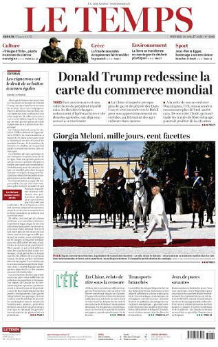 Le Temps - 30 Juillet 2025