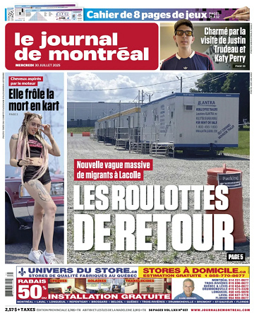 Le Journal de Montréal - 30 Juillet 2025