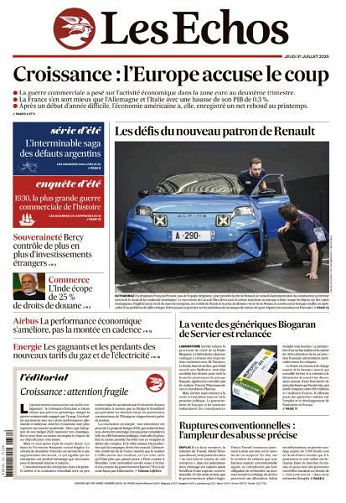 Les Echos - 31 Juillet 2025